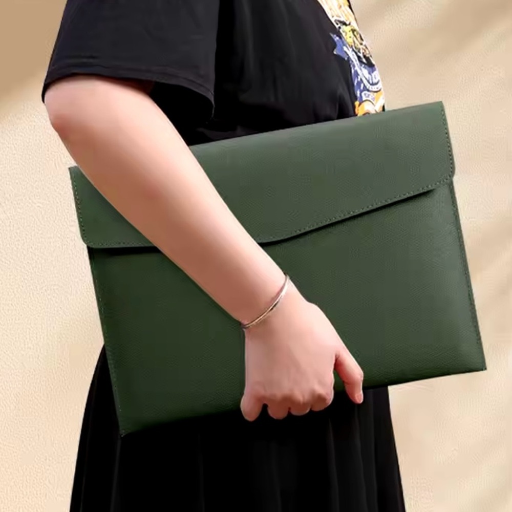 Envelope Flap Laptop Clutch - Picture 1 of 3